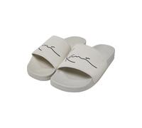 Sneaker KARL KANI "Karl Kani Damen KKSLDSM000009 Pool Slide PRM", Damen, Gr. 40, beige, schwarz, Polyurethan, Schuhe Sneaker (89348654-40) beige, schwarz