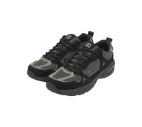 Sneaker KARL KANI "Karl Kani Karl Kani Prime Runner Prm", Herren, Gr. 45, grau (schwarz, olive), Leder, Schuhe Sneaker (50844030-45) schwarz, olive
