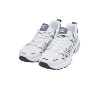 Sneaker KARL KANI "Karl Kani KKFWM000373 Karl Kani Prime Runner", Herren, Gr. 42, weiß, schwarz, grau, Polyurethan, Schuhe Sneaker (49708302-42) weiß, schwarz, grau