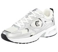 Sneaker KARL KANI "PRIME RUNNER 2", Herren, Gr. 45, silber, Synthetik, Textil, Schuhe Sneaker (59530048-45) silber