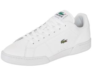 Sneaker LACOSTE "CARNABY CUP", Herren, Gr. 46, wht, wht, Leder, Synthetik, Schuhe Sneaker (65996714-46) wht, wht