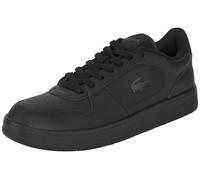 Sneaker LACOSTE "COURT ACE", Herren, Gr. 42,5, blk, blk, Leder, Synthetik, Schuhe Sneaker (35808843-42,5) blk, blk