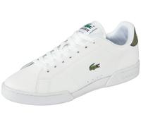 Sneaker LACOSTE "LACOSTE CARNABY CUP", Herren, Gr. 44,5, weiß (wht, khk), Leder, Schuhe Sneaker (10512536-44,5) wht, khk