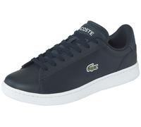 Lacoste Carnaby Set Schuhe Sneakers blau navy Leder 0011 - Größe 43