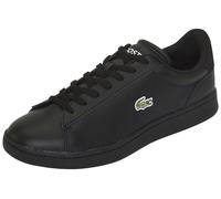 Sneaker LACOSTE "LACOSTE CARNABY", Herren, Gr. 44,5, blk, blk, Leder, Schuhe Sneaker (68262933-44,5) blk, blk