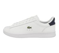 Sneaker LACOSTE "Lacoste Carnaby Set 224 1 Sneaker low Herren Schuhe", Herren, Gr. 44, weiß, Glattleder, Schuhe Sneaker, Verstärkte Ferse (14441160-44) weiß