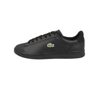 Sneaker LACOSTE "Lacoste Carnaby Set 225 4 Sneaker low Herren Schuhe", Herren, Gr. 42, schwarz, Glattleder, Schuhe Sneaker, Verstärkte Ferse (34425160-42) schwarz