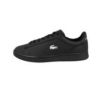 Sneaker LACOSTE "Lacoste Carnaby Set 225 Sneaker low Herren Schuhe", Herren, Gr. 47, schwarz, Glattleder, Schuhe Sneaker, Verstärkte Ferse (22757147-47) schwarz