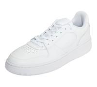 Sneaker LACOSTE "LACOSTE L001", Herren, Gr. 42,5, weiß (wht, wht), Leder, Schuhe Sneaker (96208847-42,5) wht, wht