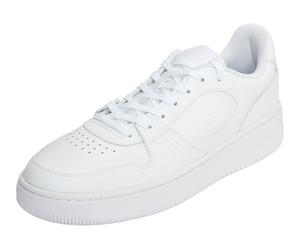 Sneaker LACOSTE "LACOSTE L001", Herren, Gr. 42, weiß (wht, wht), Leder, Schuhe Sneaker (96208847-42) wht, wht
