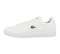 Sneaker LACOSTE "Lacoste LEROND SET 225 2 Sneaker low Damen, Herren Schuhe", Damen, Gr. 46, weiß, Glattleder, Synthetik, Schuhe Sneaker, Ziernähte (73056654-46) weiß