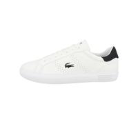 Sneaker LACOSTE "Lacoste Powercourt 2.0 225 1 Sneaker low Herren Schuhe", Herren, Gr. 44, schwarz, Glattleder, Schuhe Sneaker, Verstärkte Ferse (12706066-44)