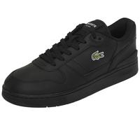 Sneaker LACOSTE "LACOSTE T-CLIP", Herren, Gr. 44, blk, blk, Leder, Schuhe Sneaker (25635913-44) blk, blk