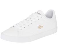 Sneaker LACOSTE "LEROND SET", Herren, Gr. 45, weiß (wht, wht), Leder, Schuhe Sneaker (89833946-45) wht, wht