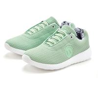 Sneaker LASCANA ACTIVE Gr. 36, grün (mintgrün) Damen Schuhe Sneaker mit Wohlfühlinnensohle, Schnürhalbschuh, Freizeitschuh VEGAN (32634608-36)