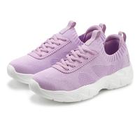 Sneaker LASCANA ACTIVE "Turnschuhe", Damen, Gr. 36, lila (flieder), Obermaterial: 50% Lederimitat, 50% Textilmaterial. Decksohle: 100% Textilmaterial. Futter: 100% Textilmaterial. Laufsohle: 100% Synt