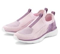Sneaker LASCANA ACTIVE "Turnschuhe, Slip-On-Sneaker, Slipper, Freizeitschuh", Damen, Gr. 37, rosa (rose, flieder), Obermaterial: 100% Textilmaterial. Decksohle: 100% Textilmaterial. Futter: 100% Texti