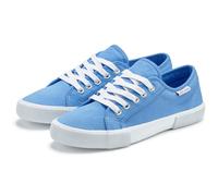Sneaker LASCANA, Damen, Gr. 37, hellblau, Obermaterial: 100% Textilmaterial. Decksohle: 100% Textilmaterial. Futter: 100% Textilmaterial. Laufsohle: 100% Synthetik, unifarben, Basic, Schuhe Skaterschu