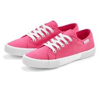 Sneaker LASCANA, Damen, Gr. 37, pink, Obermaterial: 100% Textilmaterial. Decksohle: 100% Textilmaterial. Futter: 100% Textilmaterial. Laufsohle: 100% Synthetik, unifarben, Basic, Schuhe Skaterschuh Ca