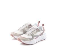 Sneaker LASCANA, Damen, Gr. 39, weiß, Obermaterial: 100% Textilmaterial. Decksohle: 100% Textilmaterial. Futter: 100% Textilmaterial. Laufsohle: 100% Synthetik, mehrfarbig, Schuhe Modernsneaker Sneake