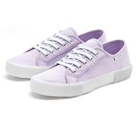 Sneaker LASCANA, Damen, Gr. 41, lila (helllila), Obermaterial: 100% Textilmaterial. Decksohle: 100% Textilmaterial. Futter: 100% Textilmaterial. Laufsohle: 100% Synthetik, unifarben, Schuhe Skaterschu