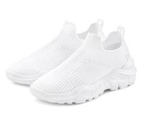 Sneaker LASCANA "Slip-On-Sneaker, Halbschuh, Slipper" Gr. 42, weiß Damen Schuhe (22459800-42) weiß