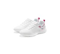 Sneaker LASCANA, Damen, Gr. 40, weiß, Obermaterial: 100% Textilmaterial. Futter: 100% Textilmaterial. Decksohle: 100% Textilmaterial. Laufsohle: 100% Synthetik, mehrfarbig, casual, Schuhe, Freizeitsch