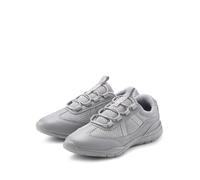 Sneaker LASCANA "Freizeitschuh, Halbschuh, Turnschuhe, Slip-On-Sneaker", Damen, Gr. 40, grau, Obermaterial: 50% Lederimitat, 50% Textilmaterial. Decksohle: 100% Textilmaterial. Futter: 100% Textilmate