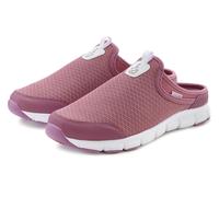 Slip-On Sneaker LASCANA, Damen, Gr. 42, lila (mauve), Obermaterial: 100% Textilmaterial. Futter: 100% Textilmaterial. Decksohle: 100% Textilmaterial. Laufsohle: 100% Synthetik, unifarben, casual, Schu