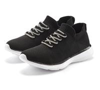 Sneaker LASCANA "Slip-On-Sneaker, Slipper, Freizeitschuh", Damen, Gr. 38, schwarz, Obermaterial: 100% Textilmaterial. Decksohle: 100% Textilmaterial. Futter: 100% Textilmaterial. Laufsohle: 100% Synth