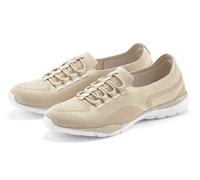 Sneaker LASCANA, Damen, Gr. 41, beige, Obermaterial: 100% Textilmaterial. Futter: 100% Textilmaterial. Decksohle: 100% Textilmaterial. Laufsohle: 100% Synthetik, unifarben, sportlich, Schuhe, Slipper,