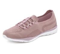 Sneaker LASCANA "Slipper, Halbschuh, leichtes Meshmaterial", Damen, Gr. 41, rosa (altrosa), Obermaterial: 100% Textilmaterial. Futter: 100% Textilmaterial. Decksohle: 100% Textilmaterial. Laufsohle: 1