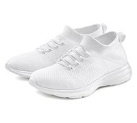 LASCANA Sneaker Weiß Flacher Absatz für Damen - 36