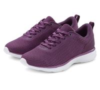 Sneaker LASCANA "Turnschuhe", Damen, Gr. 40, lila, Obermaterial: 100% Textilmaterial. Decksohle: 100% Textilmaterial. Futter: 100% Textilmaterial. Laufsohle: 100% Synthetik, unifarben, Schuhe Sneaker,