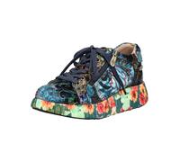 Sneaker LAURA VITA "LAURA VITA Sneaker Leder/Textil", Damen, Gr. 36, indigo, Leder, Textil, Schuhe Sneaker (70187729-36) indigo