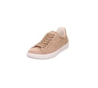 Sneaker LEGERO "SILENCE", Damen, Gr. 38, beige, Veloursleder, unifarben, Schuhe Sneaker, Schnürschuh, Halbschuh, Freizeitschuh mit Ziernähten (99145960-38) beige