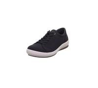 Sneaker LEGERO "TANARO 5.0", Damen, Gr. 37, blau (nachtblau), Nubukleder, unifarben, Schuhe Sneaker, Schnürschuh, Halbschuh, Freizeitschuh mit herausnehmbarer Innensohle (34455100-37) nachtblau