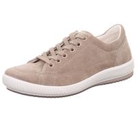 Sneaker LEGERO "TANARO 5.0", Damen, Gr. 40, beige (giotto (beige)), Veloursleder, unifarben, Schuhe Sneaker, Freizeitschuh, Halbschuh, Schnürschuh mit softem Schaftabschluss (32139334-40) giotto (beig