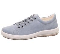 Sneaker LEGERO "TANARO 5.0", Damen, Gr. 43, blau (aria (blau)), Veloursleder, unifarben, Schuhe, Freizeitschuh, Halbschuh, Schnürschuh mit softem Schaftabschluss (79503520-43) aria (blau)