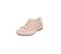Sneaker LEGERO "TANARO 5.0", Herren, Gr. 38, hellbeige, Leder, Veloursleder, Schuhe Sneaker, Komfortschuh, Schnürschuh, Halbschuh mit herausnehmbarer Innensohle (16894855-38) hellbeige