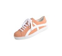 Sneaker LEI BY TESSAMINO "Nora", Damen, Gr. 36, orange, Leder, Schuhe Sneaker, in modischem Design (27572632-36) orange