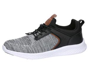 Sneaker LICO "Freizeitschuh Amaru", Herren, Gr. 44, grau, Synthetik, Schuhe Sneaker (45148520-44) grau