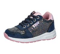 Sneaker LICO "Freizeitschuh Lea", Damen, Gr. 32, blau, Leder, Schuhe Sneaker (36988053-32) blau