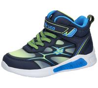 Sneaker LICO "Freizeitstiefel Blinky Boy", Kinder, Gr. 34, blau, Synthetik, Schuhe Sneaker (12807345-34) blau