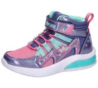 Sneaker LICO "Freizeitstiefel Blinky Girl", Mädchen, Gr. 33, blau, Synthetik, Schuhe Sneaker (92243066-33) blau