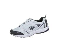 Sneaker LICO "Marvin", Damen, Gr. 42, weiß (weiß, grau), Obermaterial: 100% Nylon NY., Schuhe Sneaker (60322945-42) weiß, grau