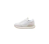 Sneaker LLOYD "BLAZE", Damen, Gr. 38, beige (weiß), Leder, unifarben, Basic, Schuhe Sneaker, mit herausnehmbarem Fußbett (48391238-38) weiß