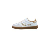 Sneaker LLOYD "Hochwertiger Sneaker", Damen, Gr. 37, weiß (weiß, beige), Leder, Schuhe Sneaker, mit modernem Design (81298408-37) weiß, beige