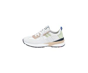 Sneaker LLOYD "Moderner Sneaker", Damen, Gr. 37, atmungsaktiv, weiß, Leder, gemustert, Schuhe Sneaker, mit herausnehmbarem Fußbett (59053547-37) weiß