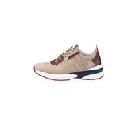 Sneaker LLOYD "Moderner Sneaker", Damen, Gr. 38, atmungsaktiv, beige, Leder, gemustert, Schuhe Sneaker, mit herausnehmbarem Fußbett (75033934-38) beige